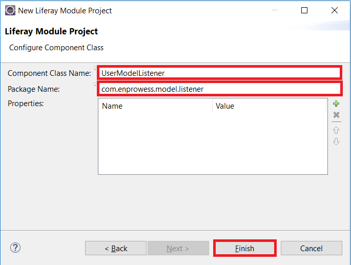 Enter Component Name