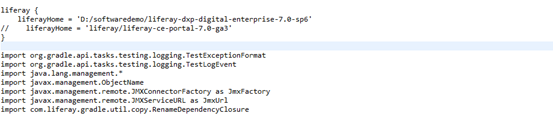 Configure Liferay server on which Arquillian need to execute test