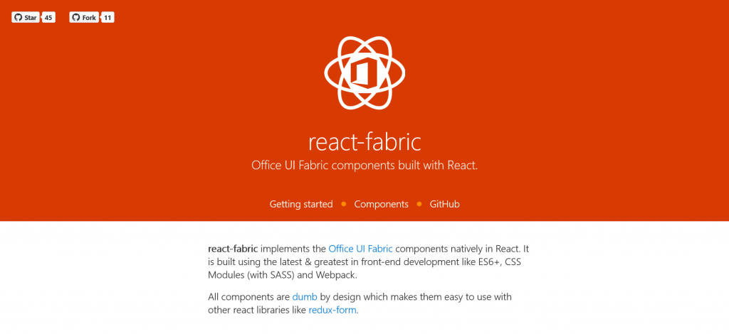 React Fabric