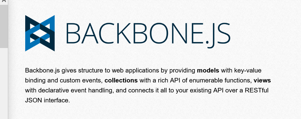 Backbone.js - React Alternative